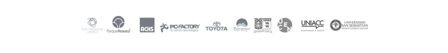 Logos de empresas clientes de Bombas Proservices