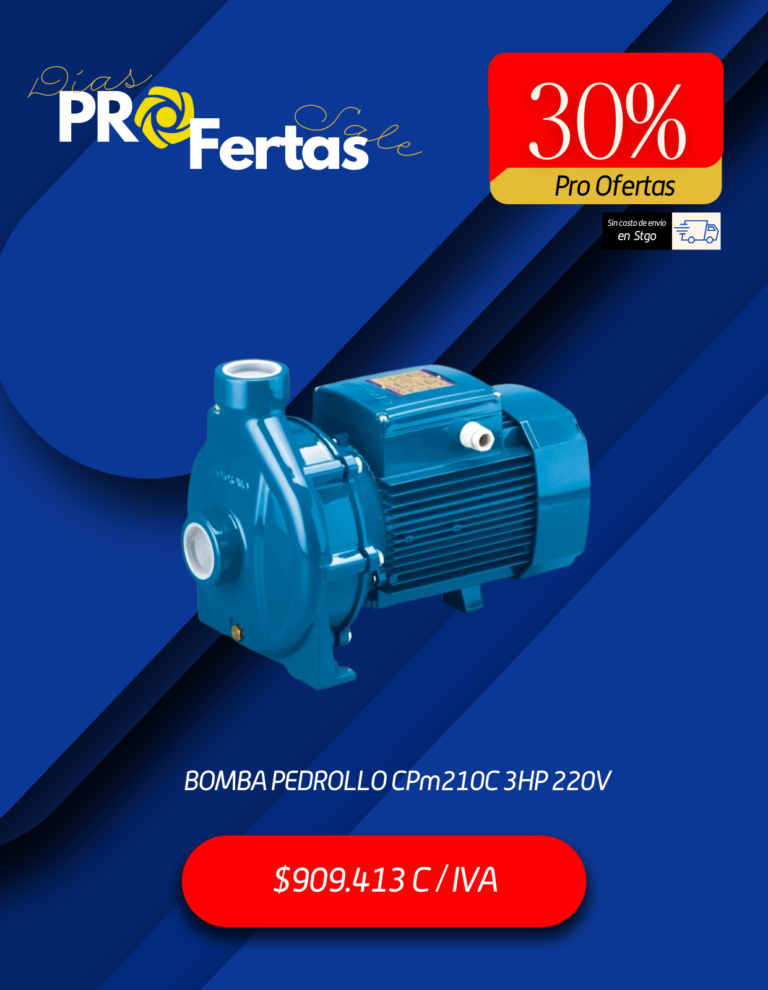 BOMBA PEDROLLO CPm210C 3HP 220V OFERTA