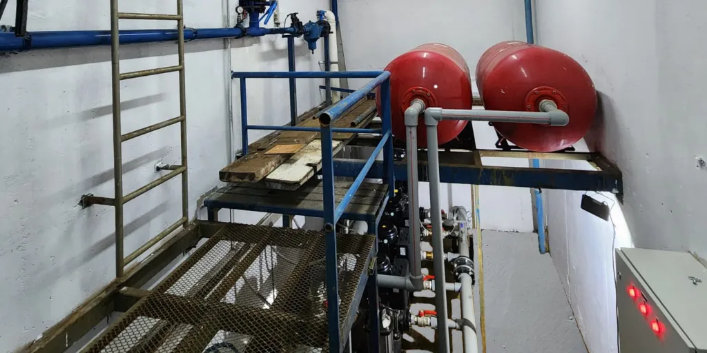 Renovación Integral de Sala de Bombas en Bombas Proservices: Instalación de Sistema de Bombeo y Tablero Eléctrico 4