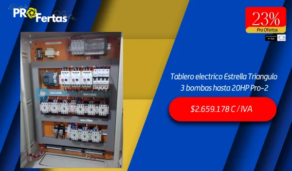 Tablero elÃ©ctrico en oferta