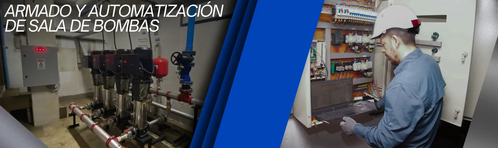 Armado y automatizaciÃ³n de sala de bombas
