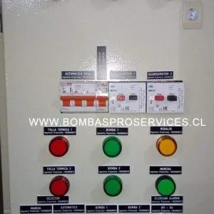 Tablero bomba de pozo con Partida directa hasta 5,5 HP